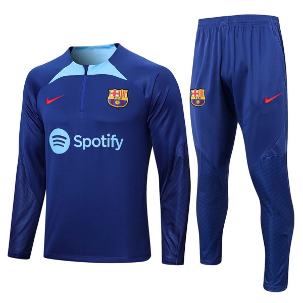 Sudadera De Training Barcelona 2022-2023 Azul